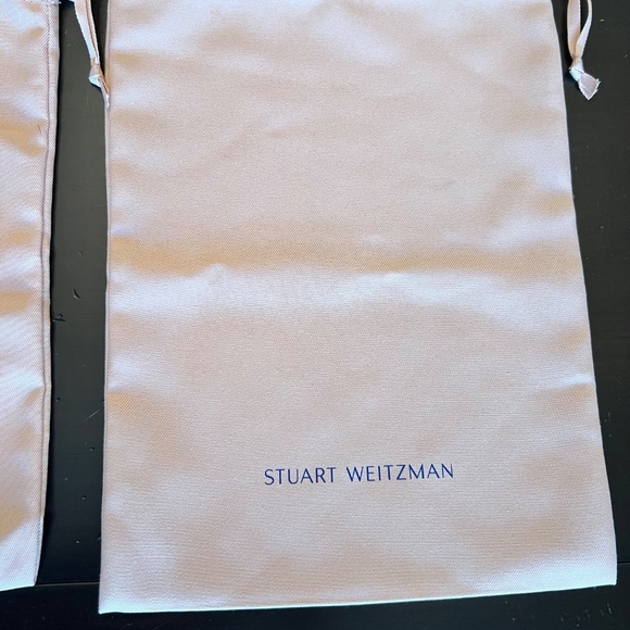Set of 2 Stuart Weitzman Dust Bags 14.5" x 10.5"  14" x 11" - Picture 3 of 7